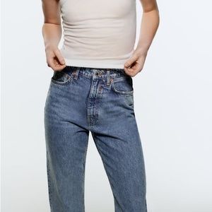 ZARA DENIM JEANS. BRAND NEW. 90s MOM FIT